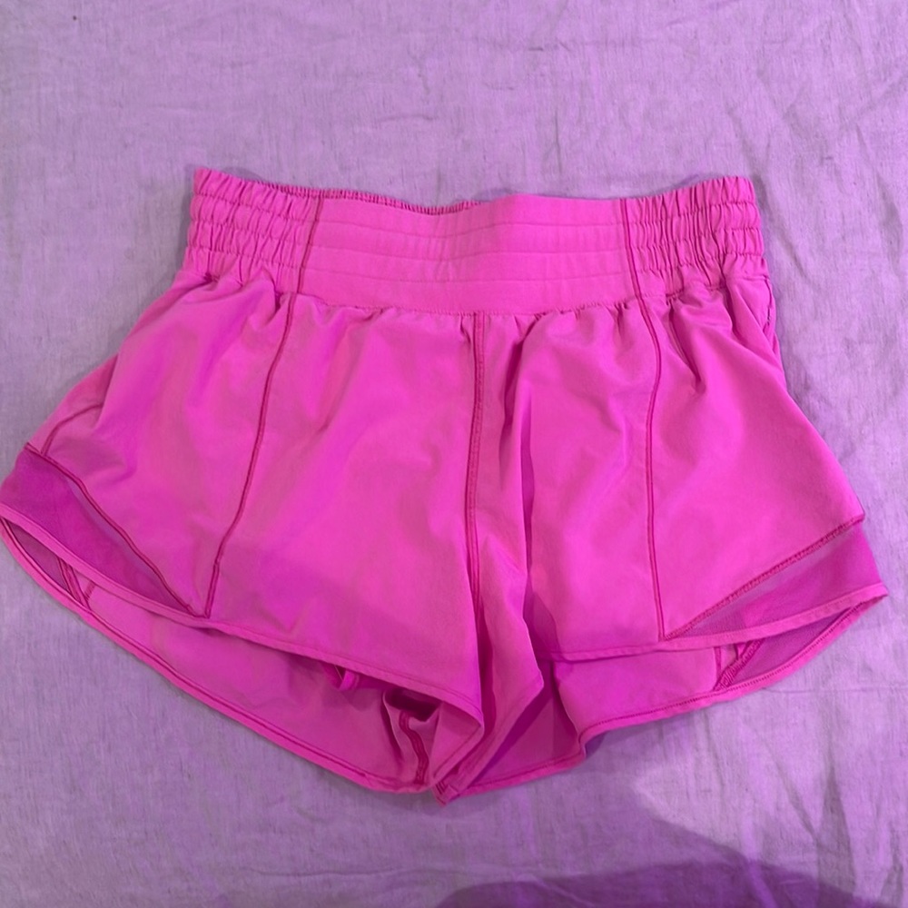 Sonic pink high rise hotty hot shorts